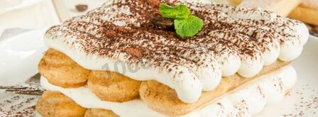 тирамису без яиц с маскарпоне. Шаг 16