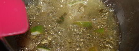 тирамису с лаймом и свежим базиликом. Шаг 3