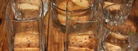 тирамису с лаймом и свежим базиликом. Шаг 10