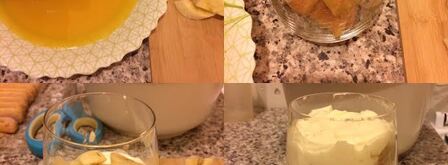 тирамису с манго и бананом. Шаг 5