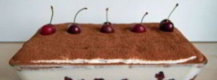 тирамису с вишней. Шаг 9