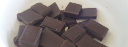 творожно-шоколадный десерт магия шоколада. Шаг 5