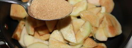 яблочный пудинг с изюмом. Шаг 4