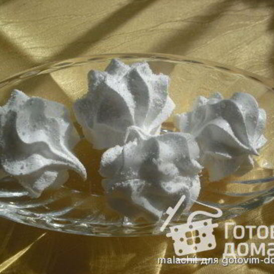 Рецепт зефира на белках