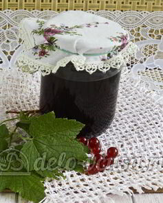 Желе из красной смородины