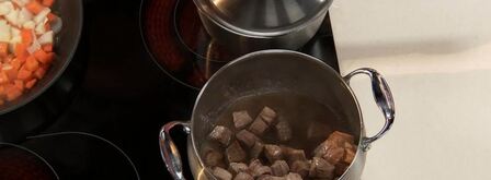 азу из говядины с соленой черемшой. Шаг 6