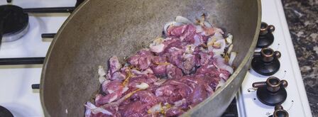 азу из говядины с солеными огурцами. Шаг 6