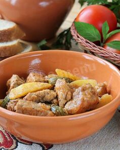 Азу из говядины в мультиварке