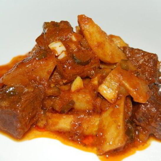 Рецепт азу из говядины