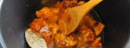 азу из индейки в мультиварке. Шаг 5