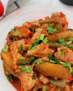 Азу из индейки