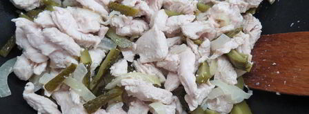 азу из индейки. Шаг 6