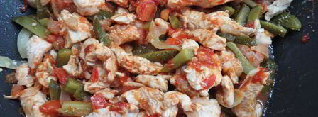 азу из индейки. Шаг 9