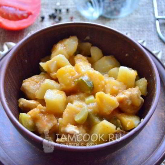 Рецепт азу из курицы