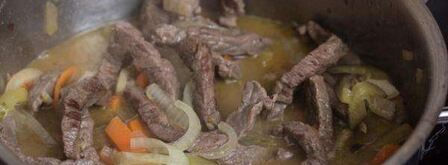 азу по-татарски из говядины. Шаг 10