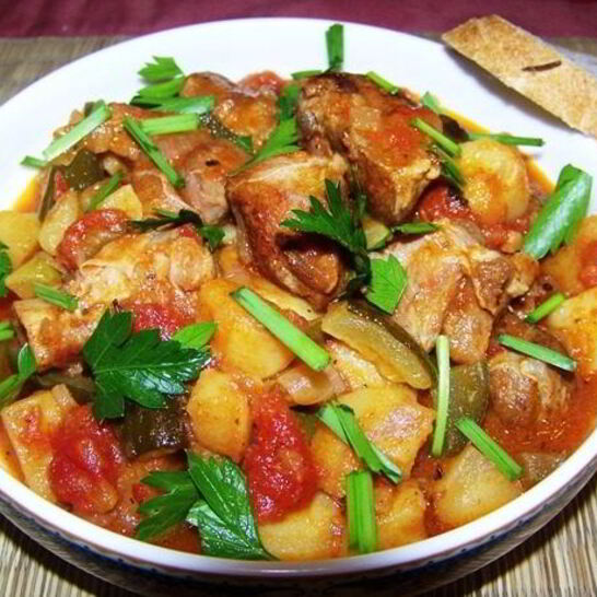 Рецепт азу по-татарски с говядиной