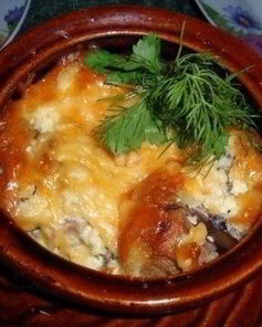 Азу по-татарски в горшочке