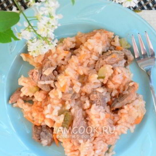 Рецепт азу с рисом