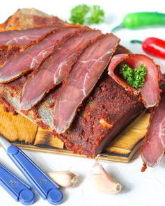 Бастурма из лосятины