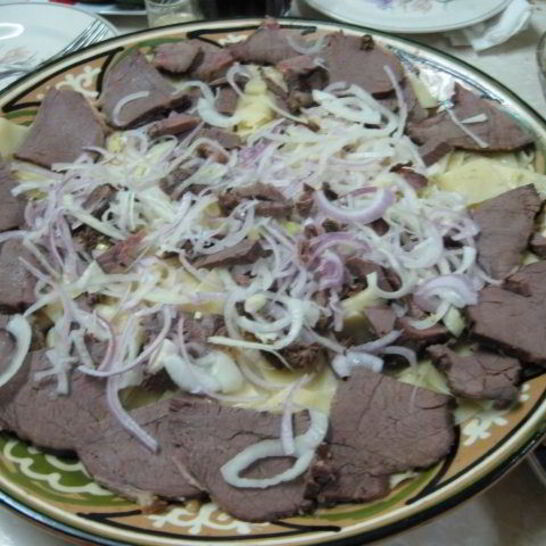 Рецепт бешбармака из конины