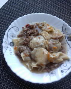 Бешбармак из мяса