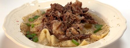 бешбармак с кисломолочным продуктом. Шаг 6