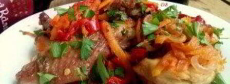 чахохбили из курицы по-грузински. Шаг 10