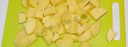 чахохбили из курицы с картошкой. Шаг 3