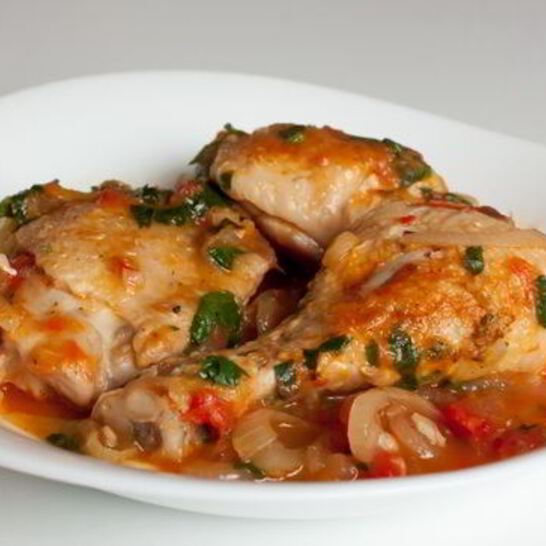 Рецепт чахохбили из курицы с помидорами