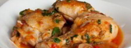 чахохбили из курицы с помидорами. Шаг 9