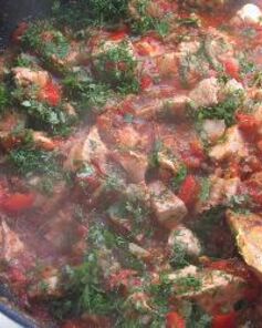 Чахохбили из курицы