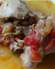 Чахохбили со сливами