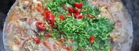 чахохбили в казане. Шаг 9