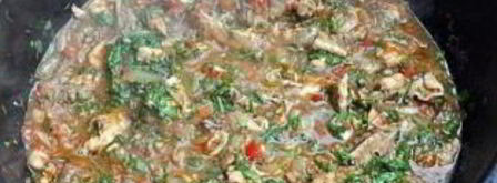 чахохбили в казане. Шаг 11