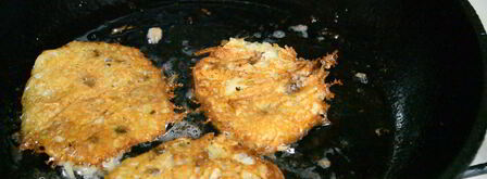 драники с грибами. Шаг 7