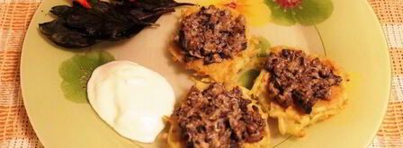 драники с грибочками. Шаг 6