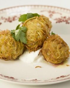 Драники с мясной начинкой