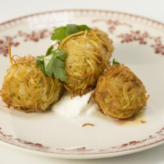 Рецепт драников с мясной начинкой