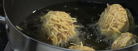 драники с мясной начинкой. Шаг 5