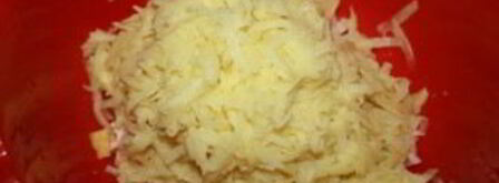 драники с ветчиной. Шаг 5