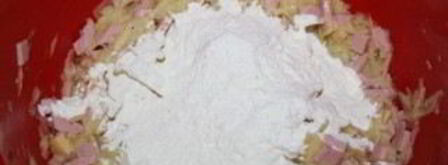 драники с ветчиной. Шаг 7