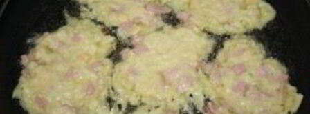 драники с ветчиной. Шаг 8