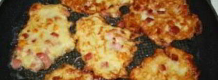 драники с ветчиной. Шаг 9