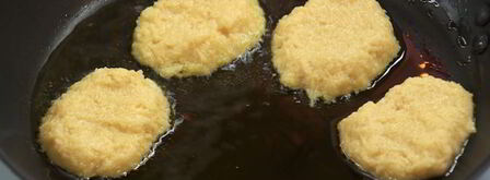 фаршированный окорок и драники. Шаг 5