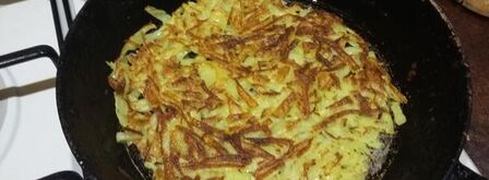 фаршированные картофельные драники. Шаг 3