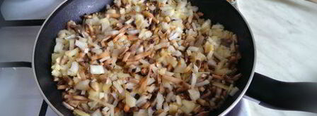 картофельные колдуны с грибами. Шаг 3