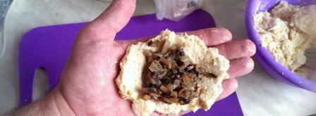 картофельные колдуны с грибами. Шаг 5