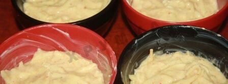 картофельные колдуны с сосисками и сыром в микроволновке. Шаг 7