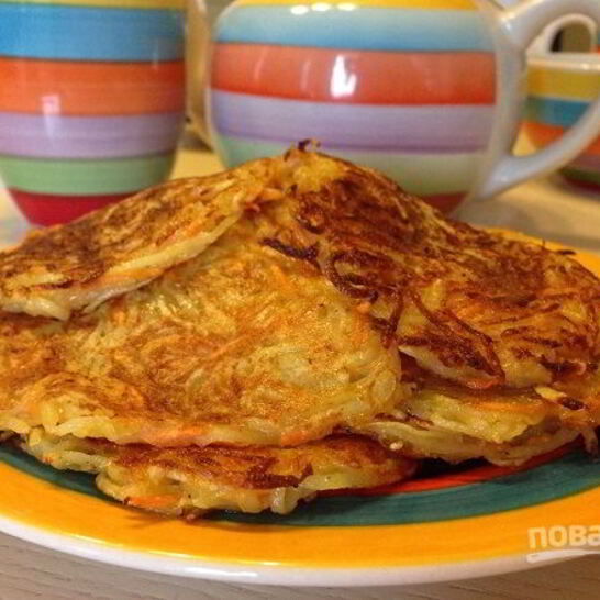 Рецепт вегетарианских драников