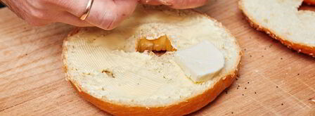 бейгл с форшмаком. Шаг 3